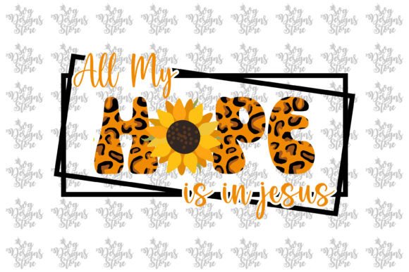 All My Hope is in Jesus SVG for Crafts