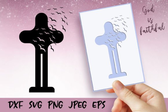 Christian Cross SVG PNG DXF EPS for Crafts