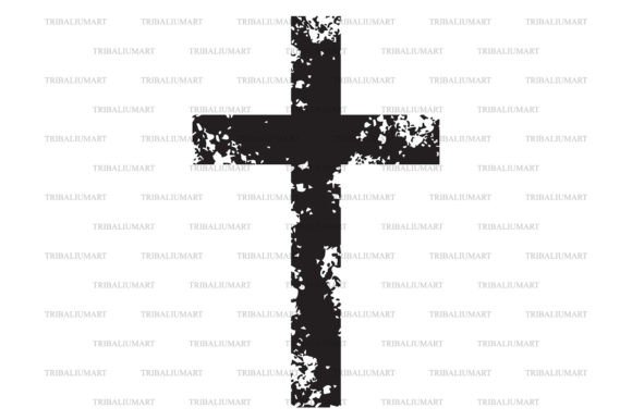 Grunge Christian Cross Illustrations