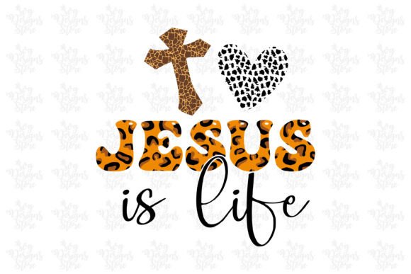 Jesus is Life Jesus Sublimation Svg Crafts