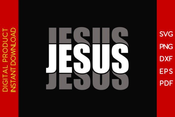 Jesus SVG Cutting File for Crafts