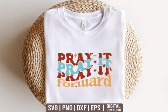 Pray About It - Retro Christian Svg for Crafts