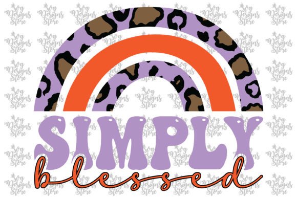 Simply Blessed Jesus Sublimation Svg for Crafts